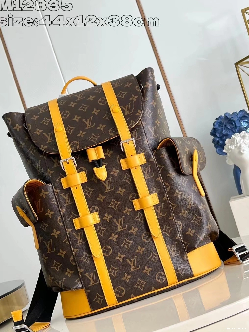 FS CHEAP Backpack Louis Christopher Vuitton MM-38*44*12.5CM 0810